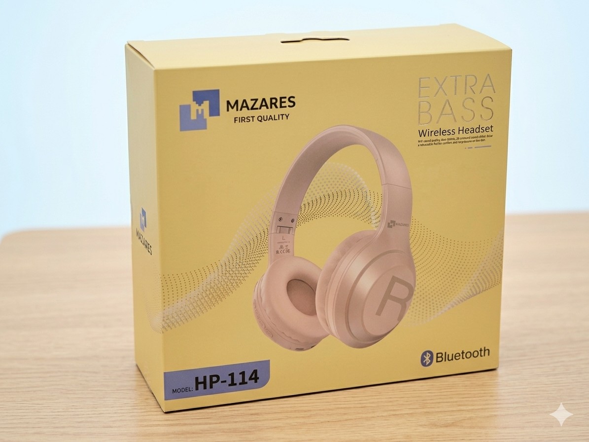 هدست بی سیم MAZARES مدل HP-114