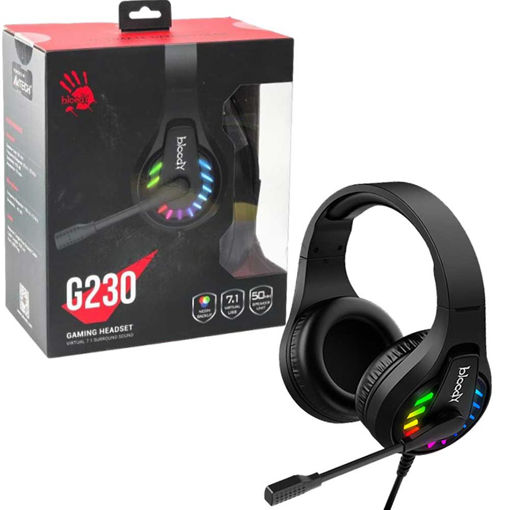 هدست سیم دار گیمینگ ایفورتک مدل A4TECH Bloody G230