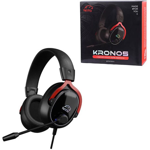 هدست سیم دار گیمینگ مدل TSCO GH6163 Kronos مشکی