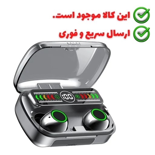 هندزفری بلوتوثی بی سیم و هدفون مدل M100 نسل جدید و نسخه 5.4