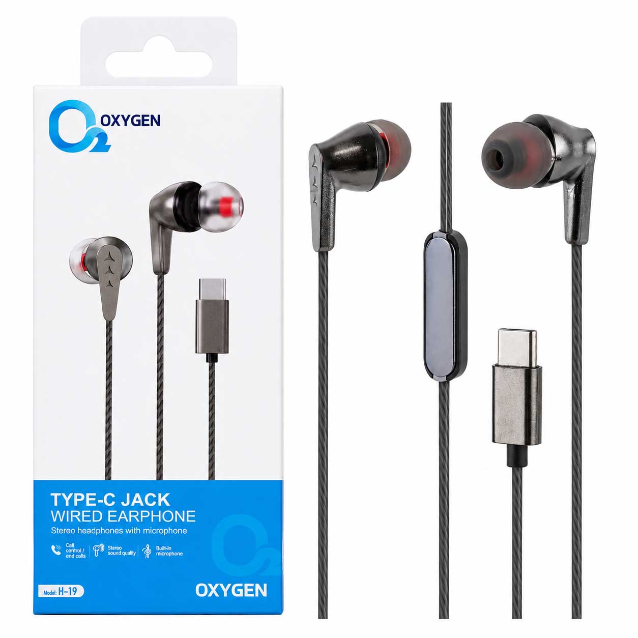 هنذفری OXYGEN H19 TYPE-C