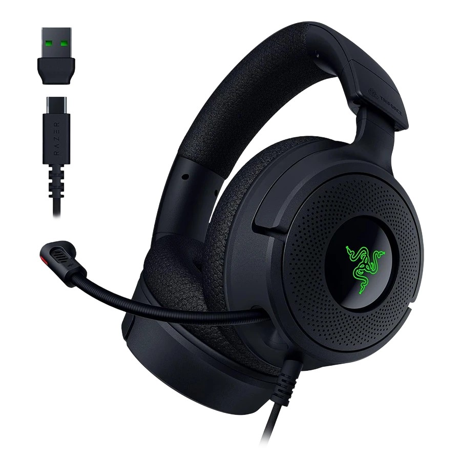 هدست ریزر RAZER KRAKEN V4 X WIRED باسیم Razer Kraken V4 X Wired Gaming Headset