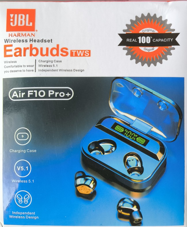 ایرپاد +JBL TWS Air F10 Pro
