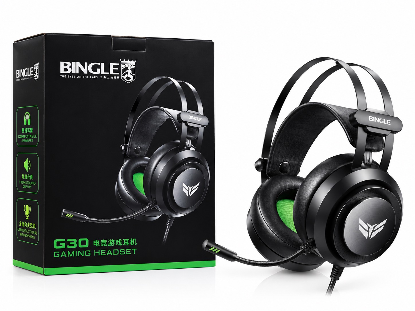 هدفون گیمینگ BINGLE G30
