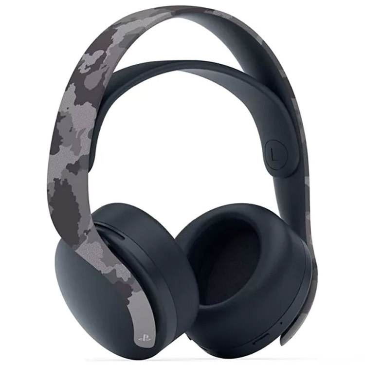 هدست گیمینگ بی‌سیم Pulse 3D مخصوص PS5 - خاکستری ارتشی