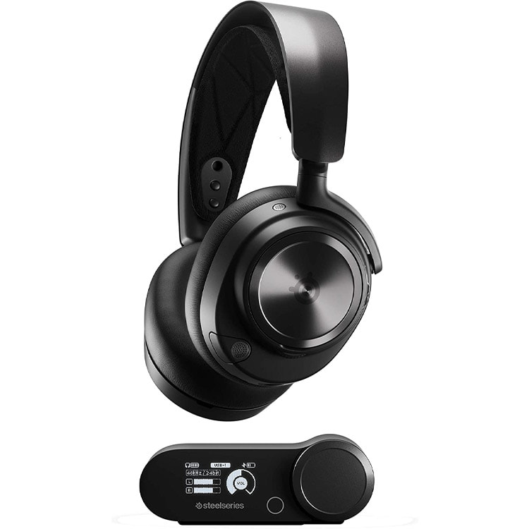 هدست بی‌سیم SteelSeries Arctis Nova Pro - سیاه