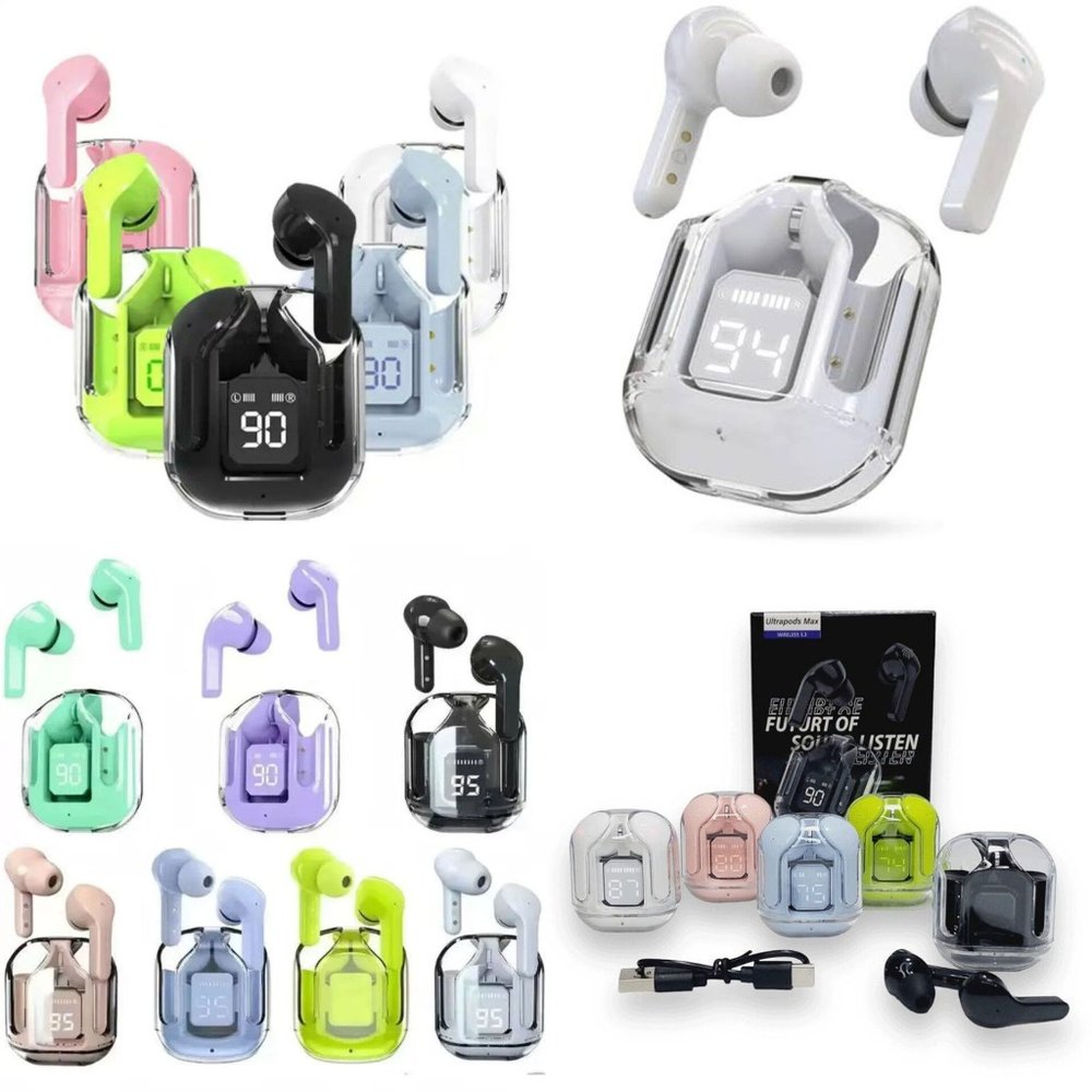 ایرپاد رنگی شیشه‌ای اولتراپاد مکس Ultrapods Max