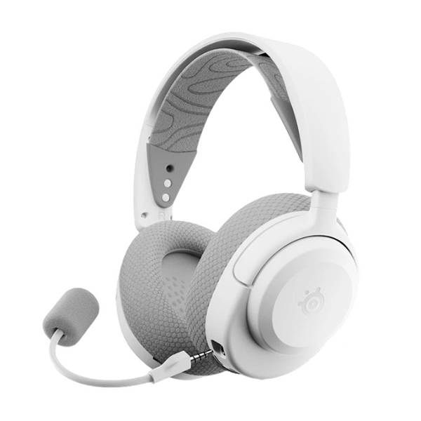 هدست گیمینگ SteelSeries مدل SteelSeries Arctis Nova 3P White Wireless Playstation Edition