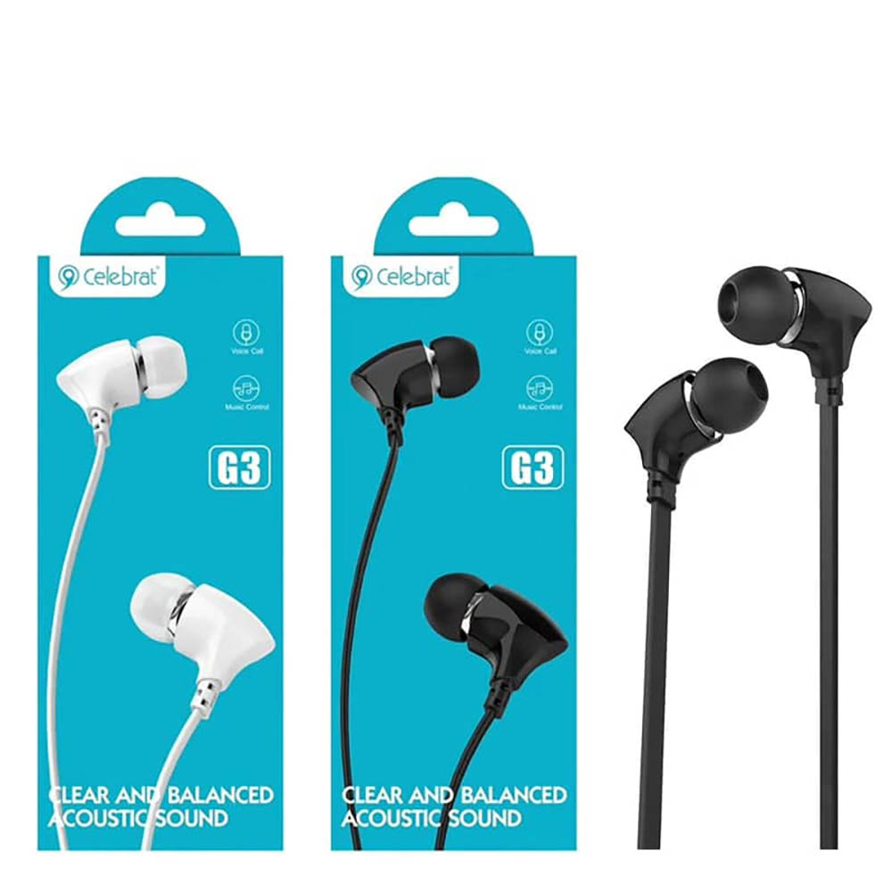 هندزفری سیمی سلبریت مدل Earphone Celebrat G3
