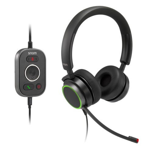 هدست دو گوش اسنوم Snom A330D USB Headset