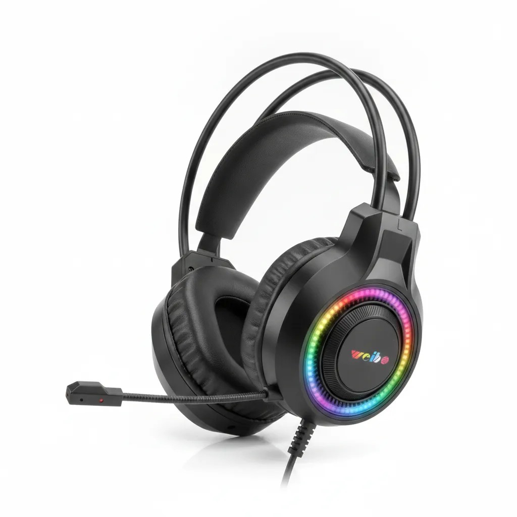 هدست گیمینگ ویبو G61 استریو با میکروفون و RGB