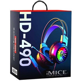 هدست مخصوص بازی iMICE USB مدل HD-490