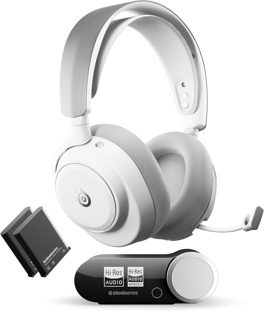 هدست گیمینگ استیل سریز SteelSeries Arctis Nova Pro Omni White
