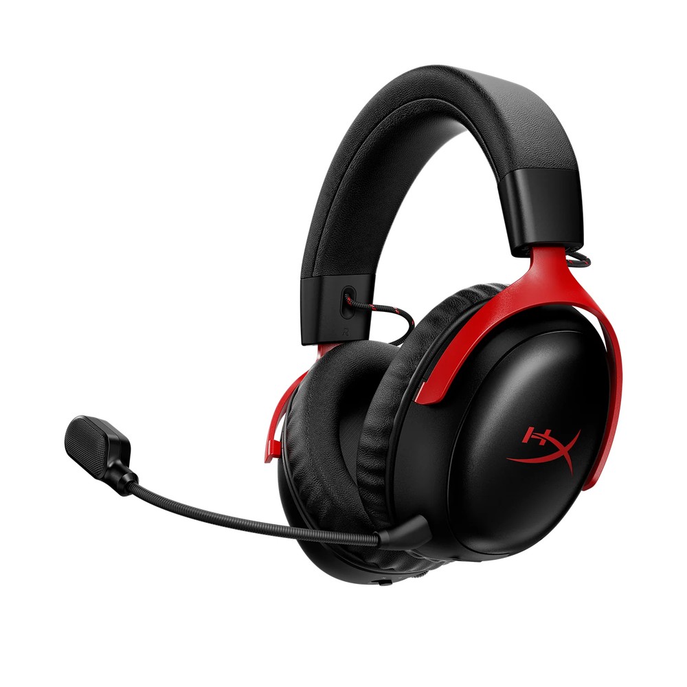 هدست گیمینگ بی‌سیم HyperX Cloud III S Wireless Black-Red