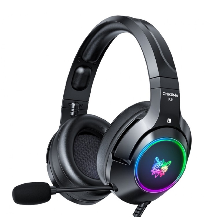 Onikuma K9 Gaming Headset – Black
