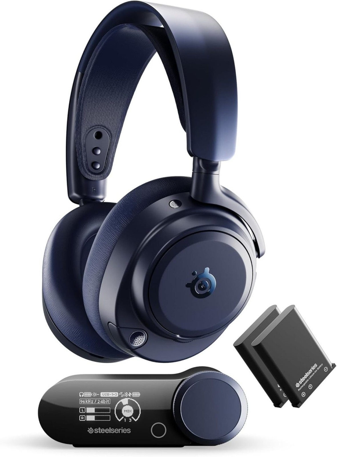 هدست گیمینگ استیل سریز SteelSeries Arctis Nova Pro Omni Wireless Midnight Blue