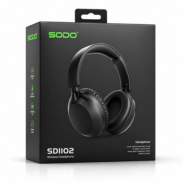 هدفون بلوتوث سودو مدل SODO SD1102
