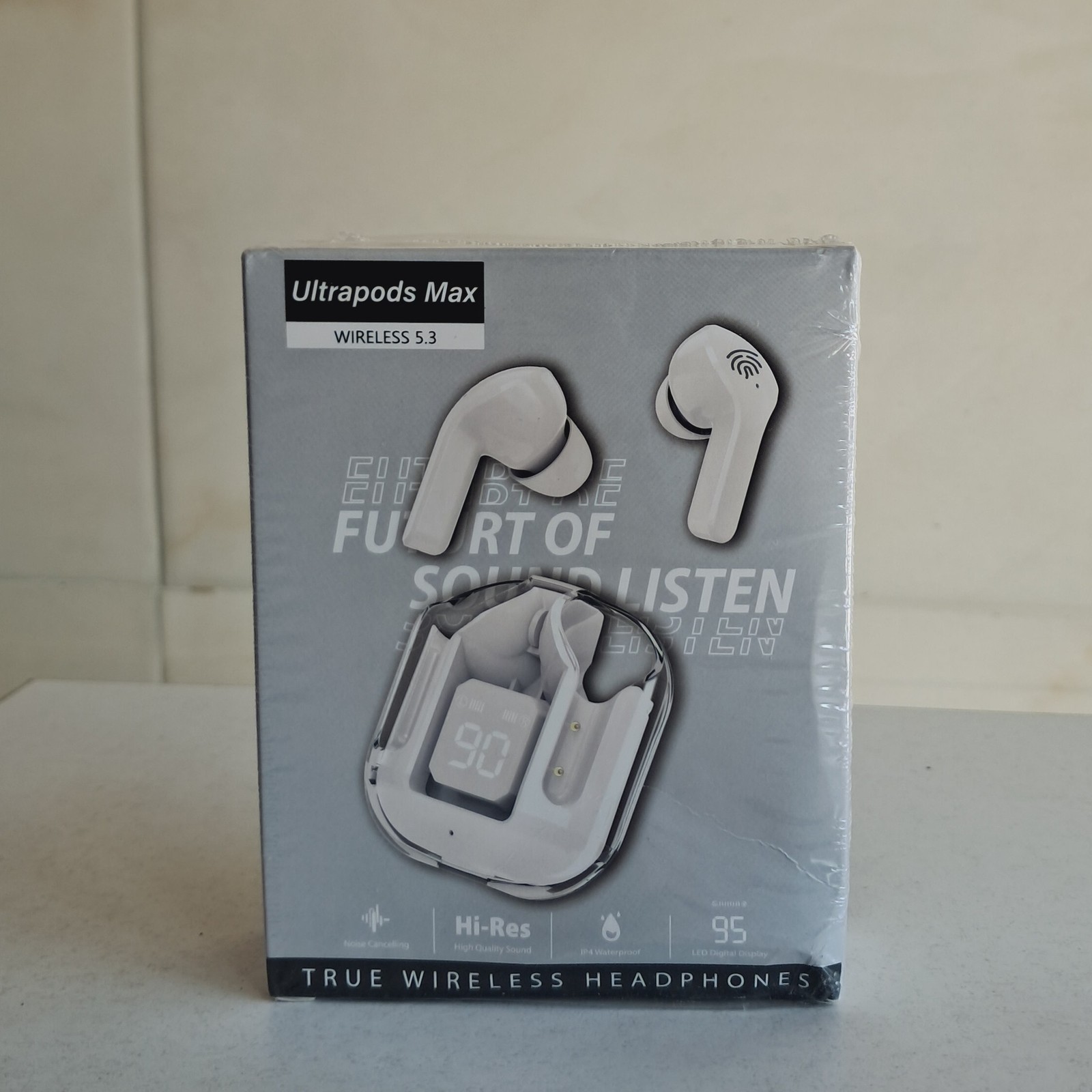 ایرپاد طرح Ultrapods max رنگ سفید