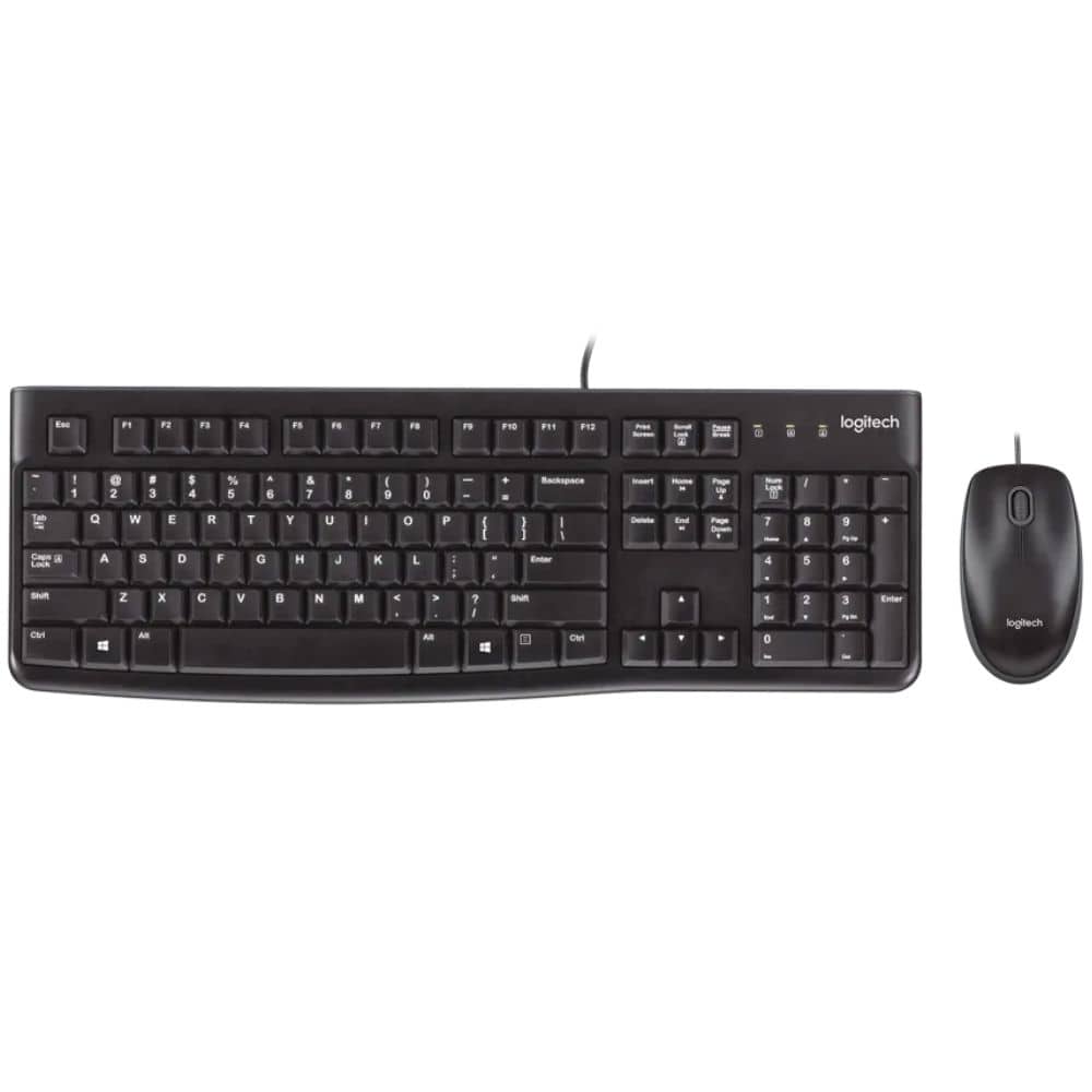 ست موس و کیبورد سیمی لاجیتک Logitech MK120 | کالاهمراه