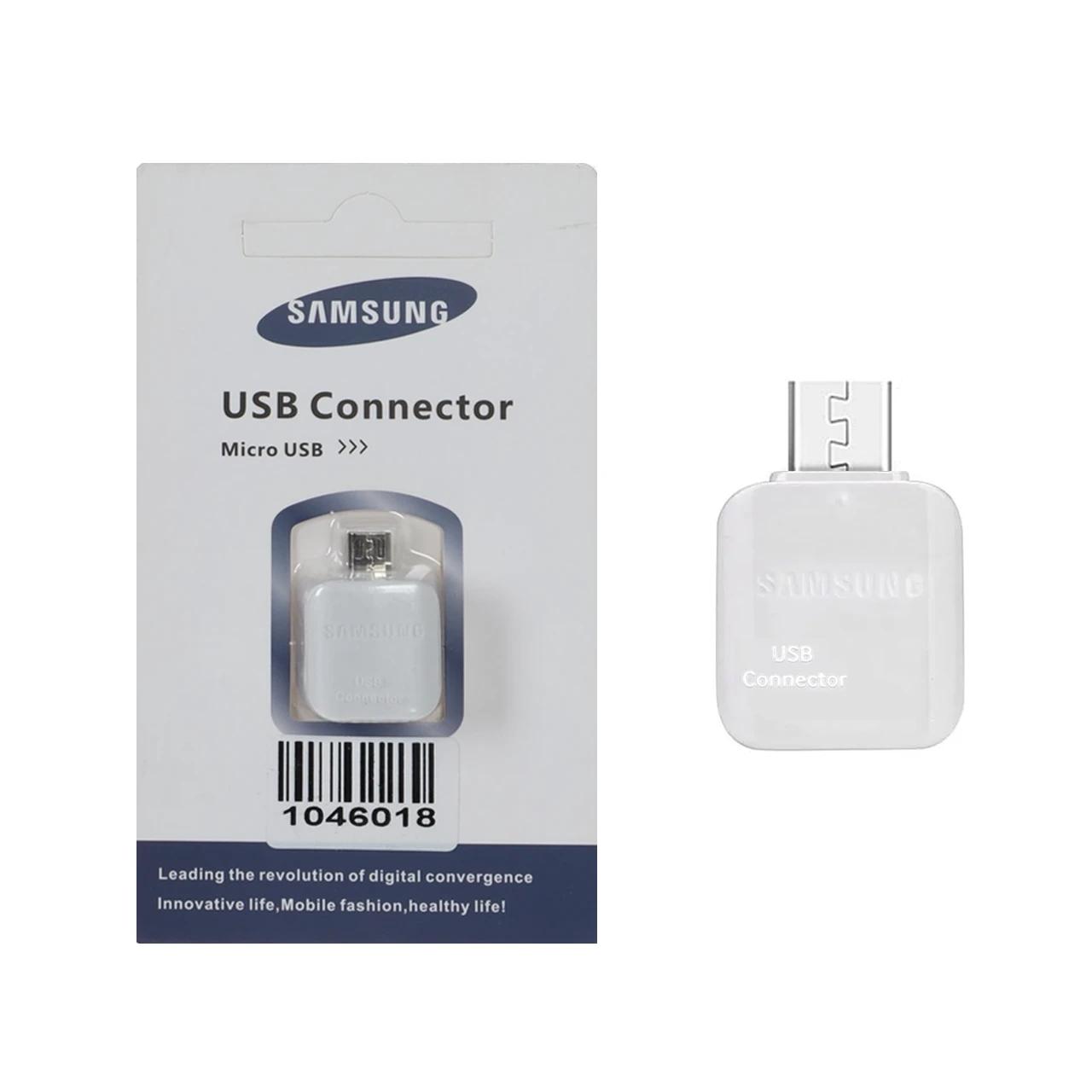 تبدیل Samsung MicroUSB To USB - سفید - ASP(گارانتی شش ماهه آروین سپهر)