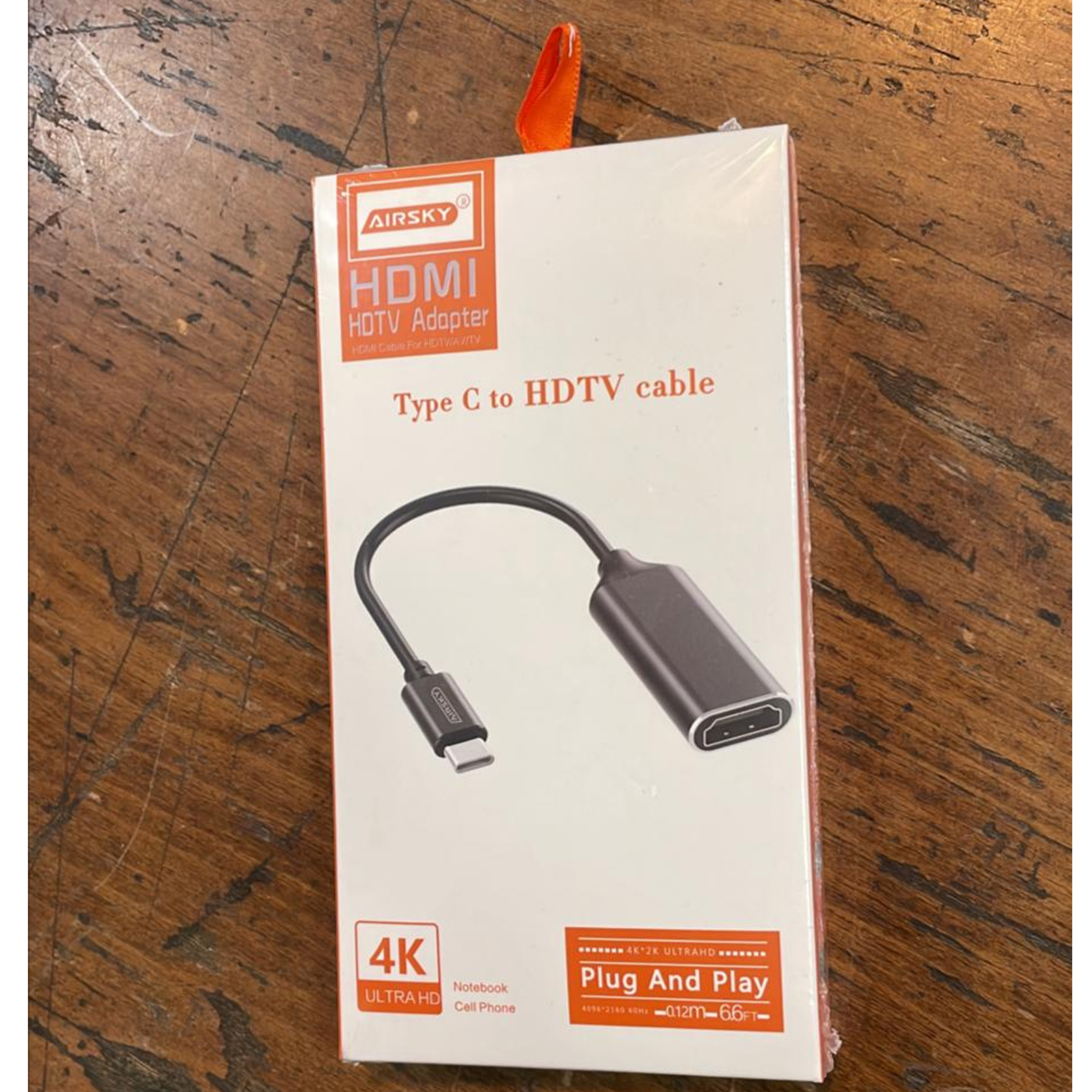 مبدل 4K USB TYPE C به HDMI