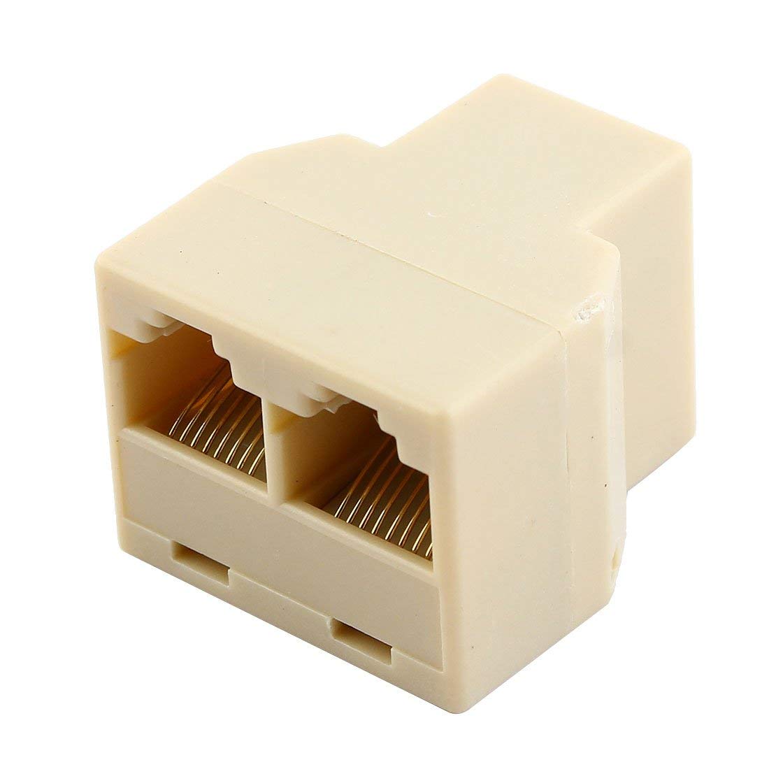 تبدیل 1 به 2 شبکه rj45 (برل 2 پورت شبکه)
