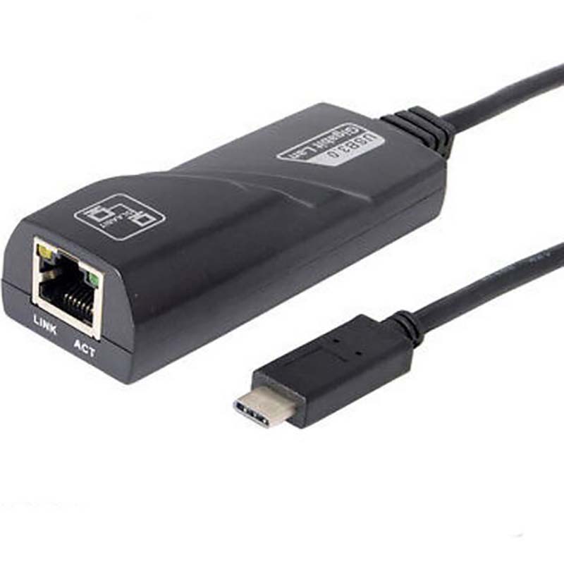 تبدیل Type C به شبکه LAN لمونتک