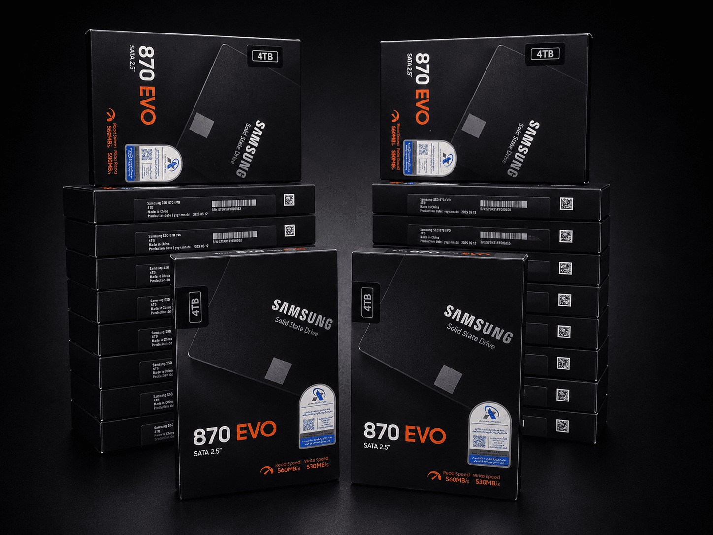 Samsung SATA SSD EVO 870 4TB اس اس دی سامسونگ