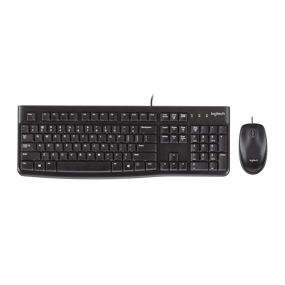 موس و کیبورد باسیم لاجیتک مدل Logitech MK120 USB Combo