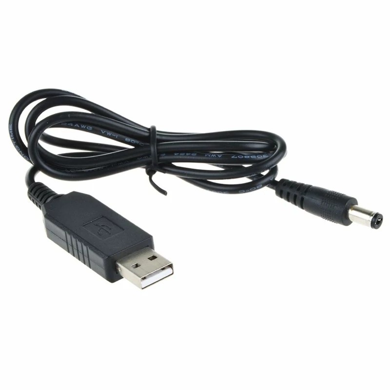 کابل USB افزاینده ولتاژ 5 به 9 ولت USB Converter 5 to 9V USB Converter 5V to 9V