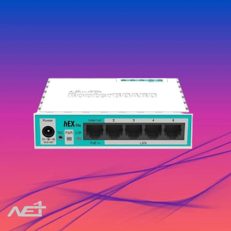 روتربرد میکروتیک مدل Mikrotik hEX Lite RB750r2