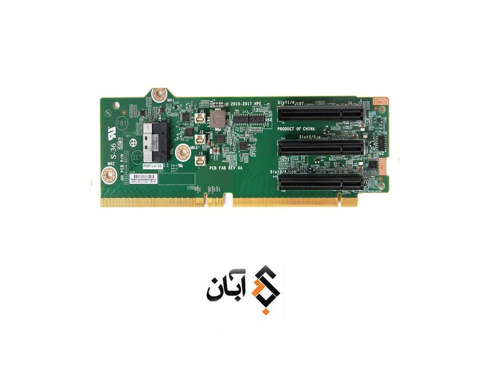 HPE DL38X Gen10 x8/x8/x8 1-port 2 NVMe SlimSAS Riser Kit 871673-B21