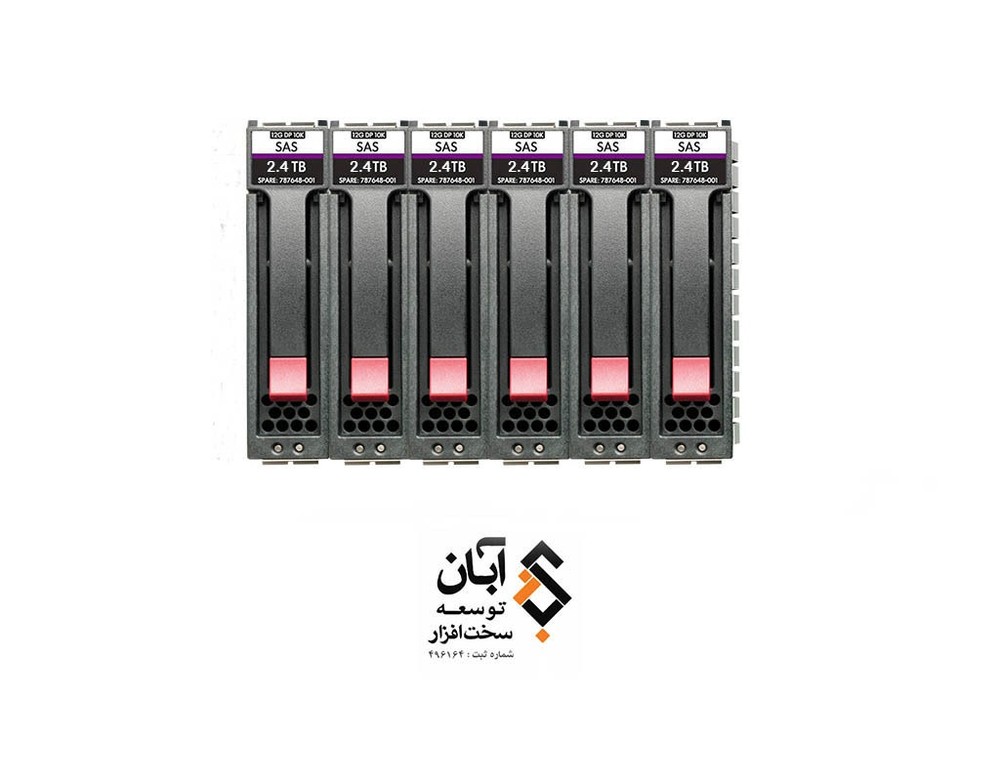 HPE MSA 14.4TB SAS 12G Enterprise 10K SFF (2.5in) M2 6-pack HDD Bundle R0Q67A