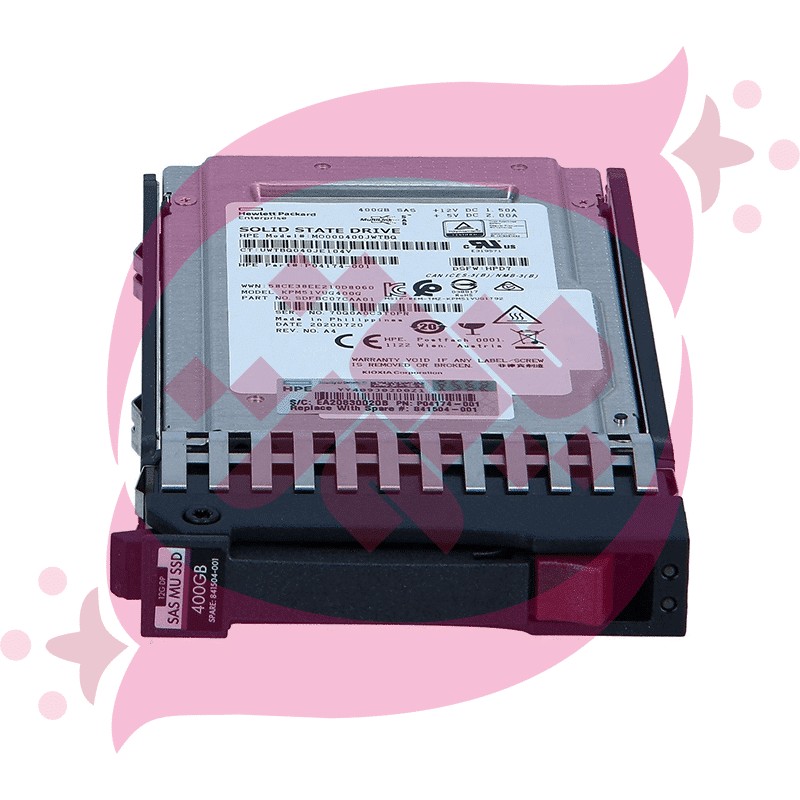 HPE MSA 400GB 12G SAS Mixed Use SFF SSD N9X95A