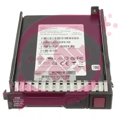 SSD سرور HPE SATA 240GB SATA 6G MU SFF 875703-001 875483-B21