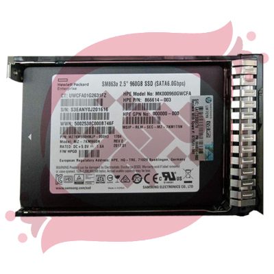 HPE 960GB SAS 12G Read Intensive SFF SC SSD P19903-B21