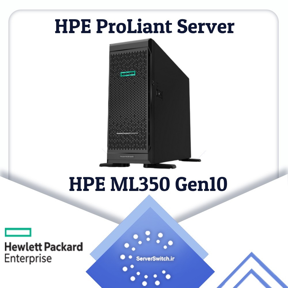 سرور ایستاده HPE ML350 Gen10 8 SFF CTO Server 877626-B21
