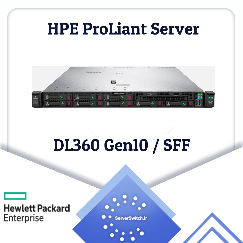 سرورHPE DL360 Gen10 8SFF NC CTO Server P19769-B21