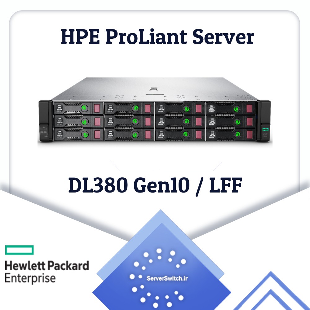 سرور HPE ProLiant DL380 Gen10 8LFF P19717-B21