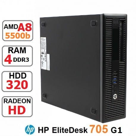 مینی کیس HP ELITEDESK 705 G1 A8