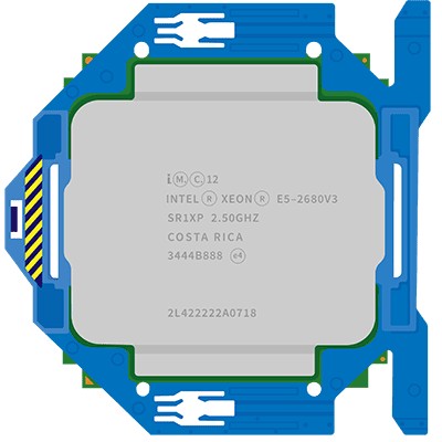 Intel Xeon E5-2680v3 (2.5GHz/12-core/30MB/120W)