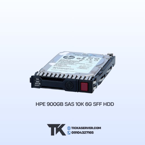 هاردسرور HPE 900GB SAS 10K 6G SFF HDD