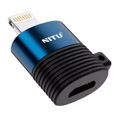 تبدیل OTG Micro USB به Lightning نیتو مدل NT-CN12