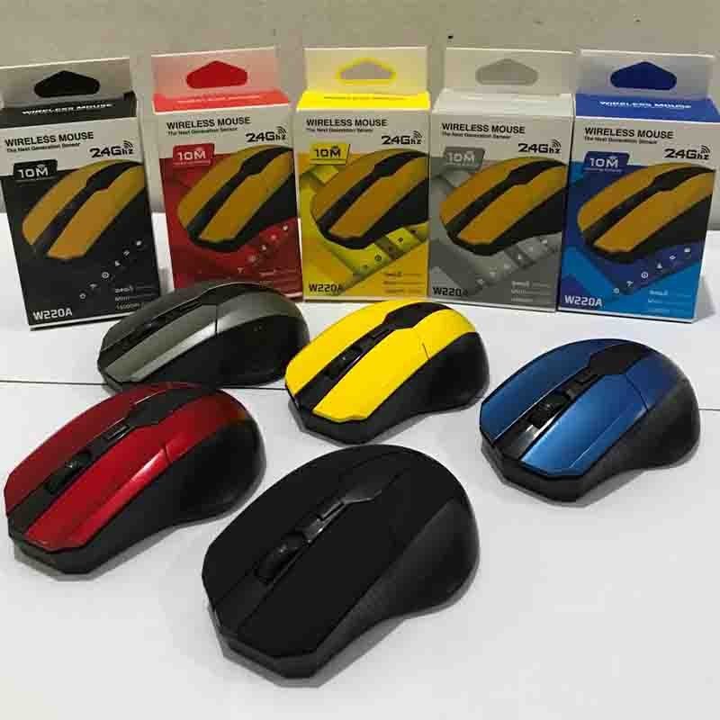 موس وايرلس مدل W220A w220a Wireless Mouse