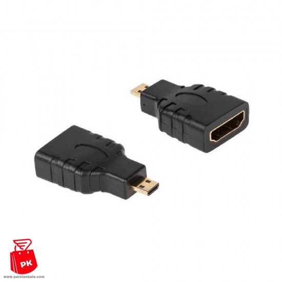 تبدیل یک MICRO HDMI نری به یک HDMI مادگی مدل HDMI TO MICRO HDMI