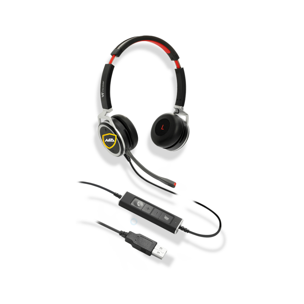 VT Headset VTX200 UNC DUO USB - نیتا شبکه