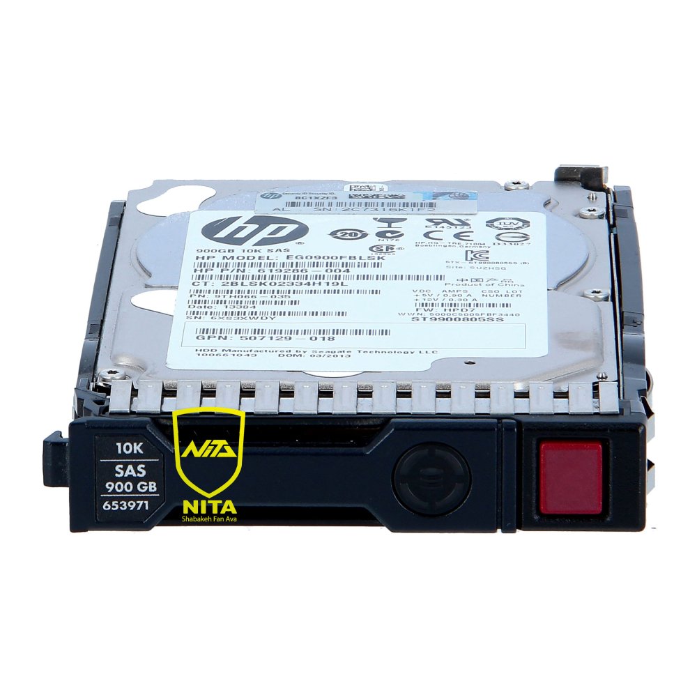 HDD 900GB 12G SAS 10K - نیتا شبکه