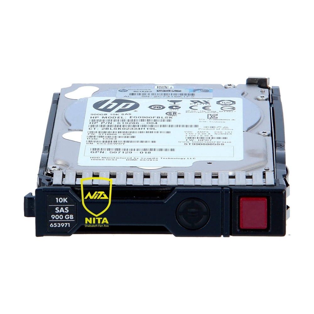 HDD 900GB 6G SAS 10K - نیتا شبکه