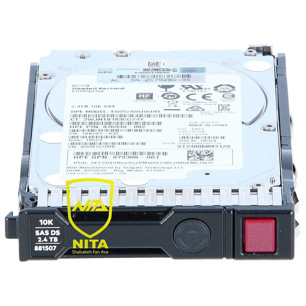 HDD 2.4TB SAS 10K 12G - نیتا شبکه