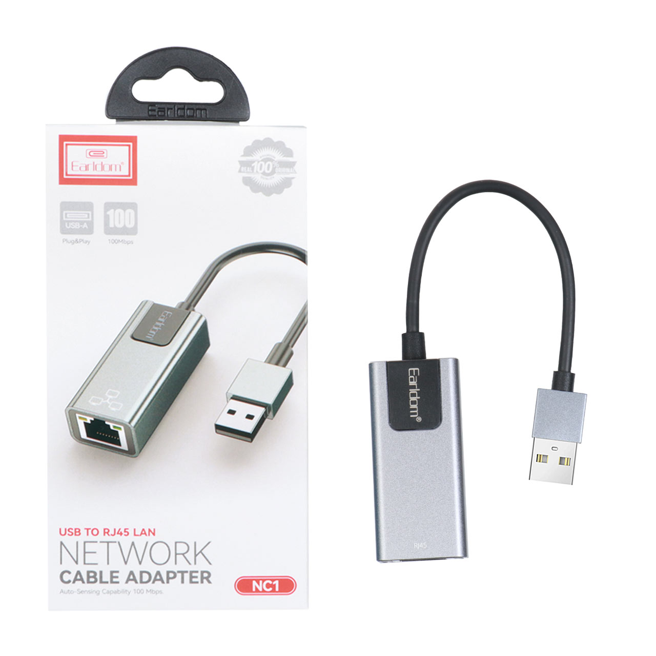 تبدیل شبکه ارلدام مدل NC1 به صورت (USB To Ethernet)